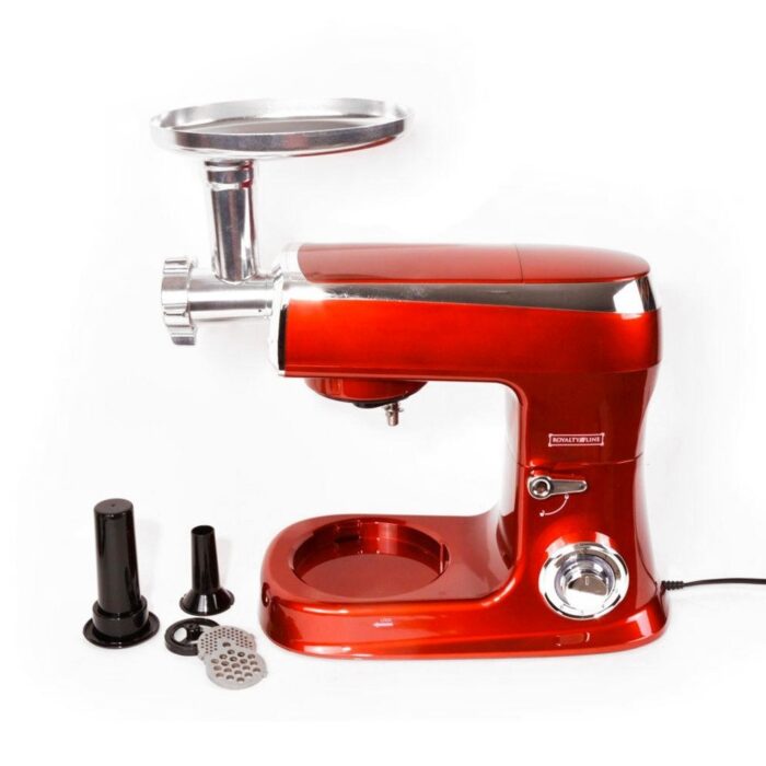 Impastatrice/Planetaria Multifunzione 3 in1 Capacità 6,5 Litri, 1900W Argento, Rosso, Nero