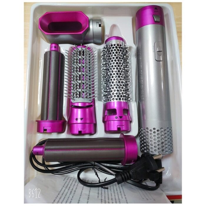 Spazzola Phon 5 in 1 Hair Styler Capelli mossi, lisci ricci