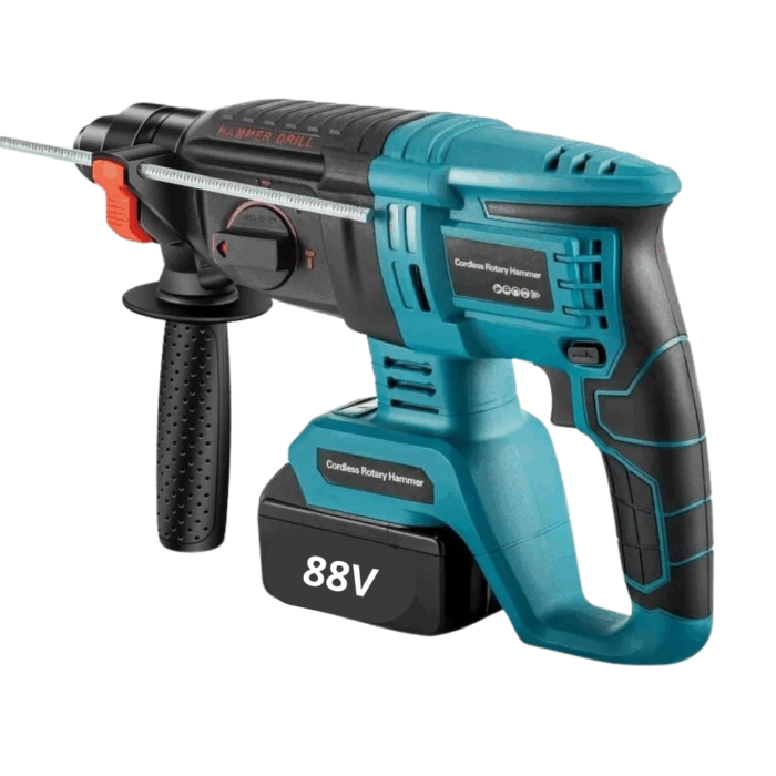 Tassellatore Brushless Scalpellatore a Batteria Litio 88V con Accessori