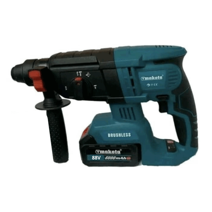 Tassellatore Brushless Scalpellatore a Batteria Litio 88V con Accessori
