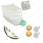 Kit Risparmio Vk135 - 12 Sacchetti - 4 Filtri - 12 Pofumi - 1 Sottospazzola