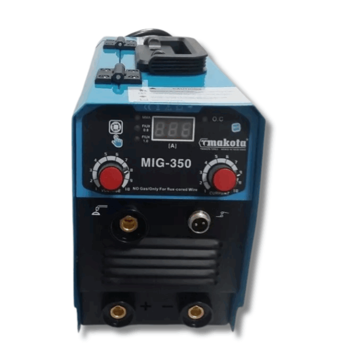 Saldatrice 350A Filo Continuo No Gas MIG/MMA/TIG Inverter | Saldatura Professionale con Bobina 0.8mm Inclusa