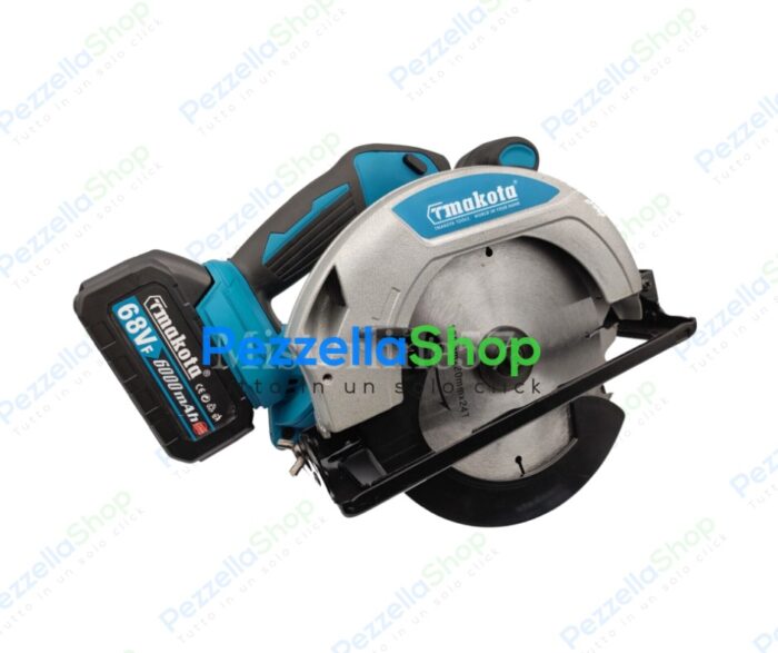 Sega Circolare Doppia Batteria Portatile 68V 185mm Con Motore BRUSHLESS