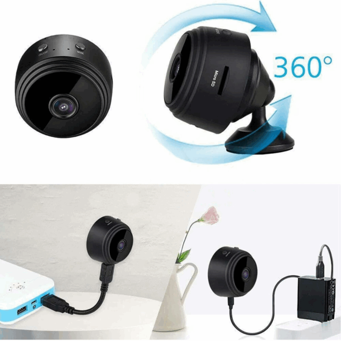 Mini Telecamera Spia Wifi HD Wireless e Ingresso Micro SD