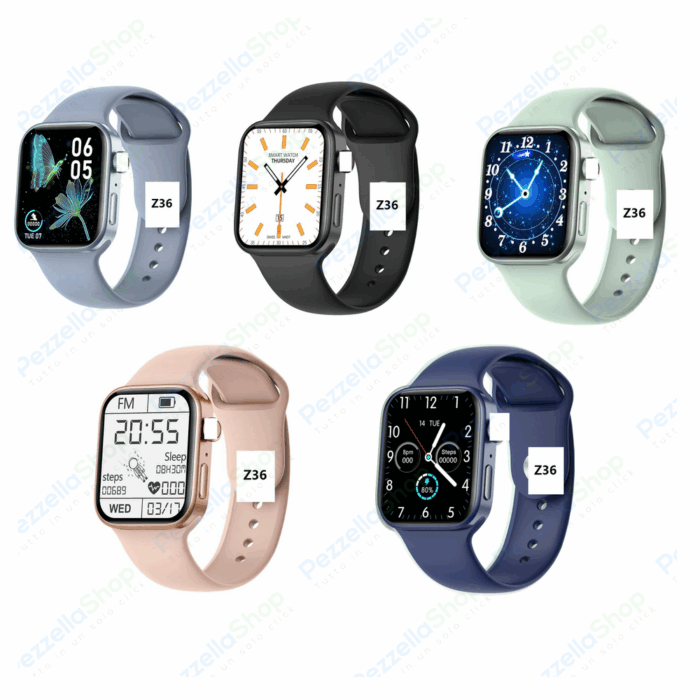 Smartwatch Z36 Orologio Bluethoot Fitness Sport Uomo Donna Android IOS Chiamate