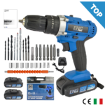 Trapano Avvitatore 13mm Doppia Batteria Litio 48V mandrino in acciaio