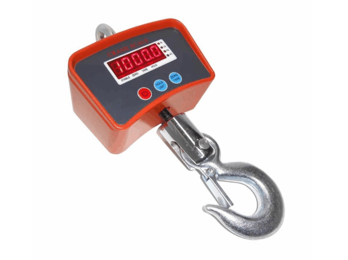 Bilancia Industriale 1000 kg | Elettronica, Display LED, Gancio per Gru
