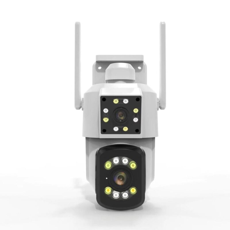 Telecamera WIFI PTZ Doppio Obiettivo da 2mp + 2mp IP66 Tracciamento Automatico
