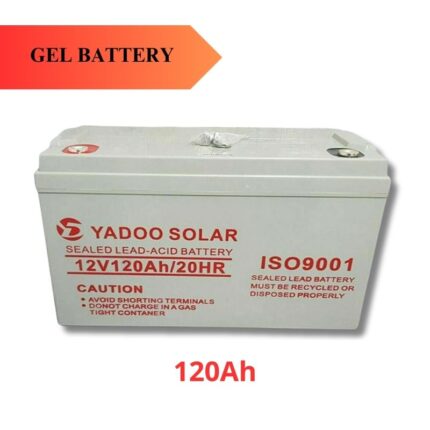 Batteria 120Ah GEL 12V per Accumulo Fotovoltaico | Ideale per Camper e Baite