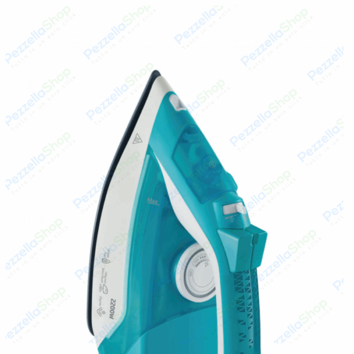 Ferro Da Stiro 2200W Funzione Spray Vapore Piastra Acciaio Inox Autopulente