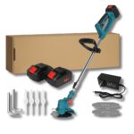 Decespugliatore Tosaerba 1200w Due Batterie 88V Tagliabordi Elettrico