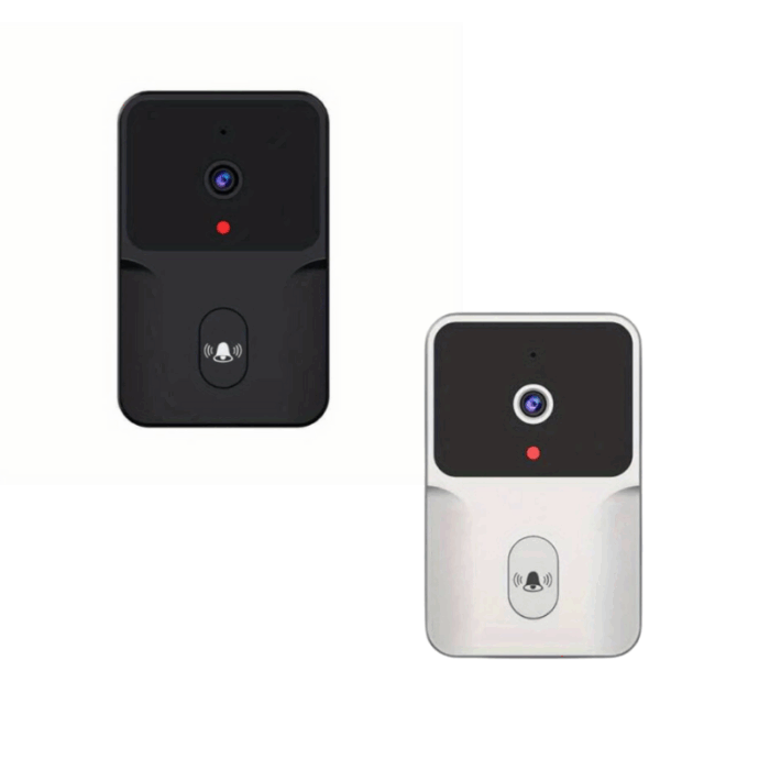 Campanello con Videocamera, Wireless, App sul Cellulare, Wi-Fi Bluetooth, Videosorveglianza, Audio Bidirezionale, Porta, Casa, Ufficio