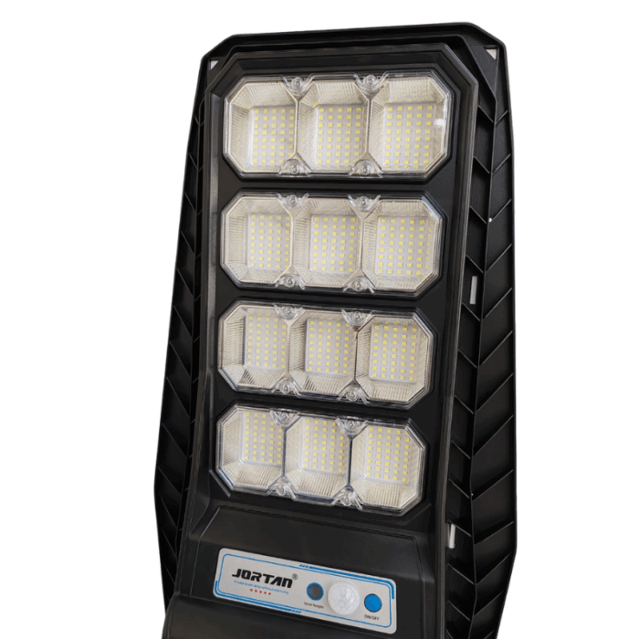 Lampione Solare 1000W con Telecamera IP Incorporata Wi-Fi, Sensore Crepuscolare e Movimento, Controllo Remoto IP66