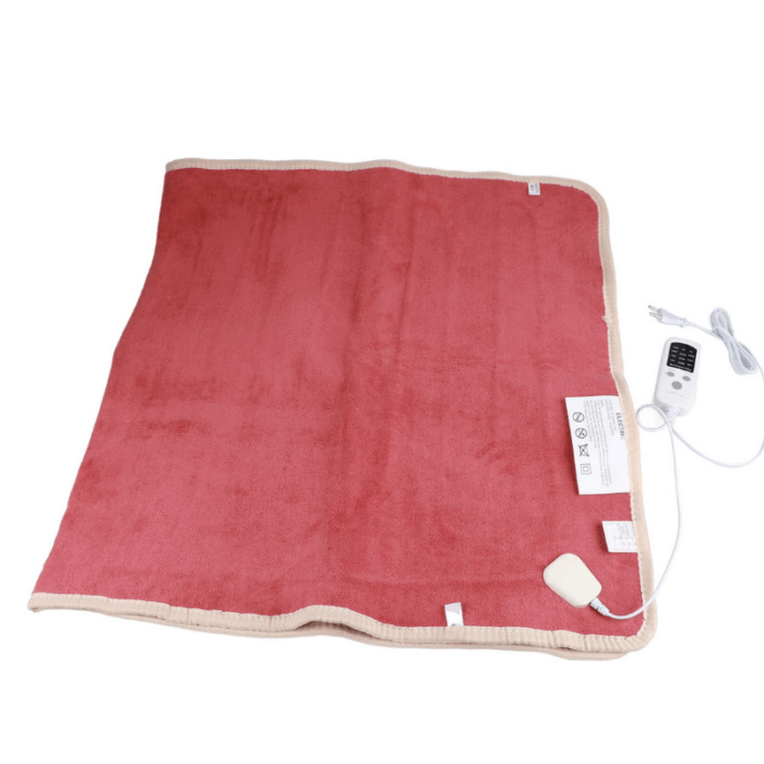 Coperta Riscaldante Elettrica 150x180cm Plaid con Telecomando 220V 50Hz