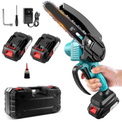 motosega elettrica con oliatore 8 pollici
