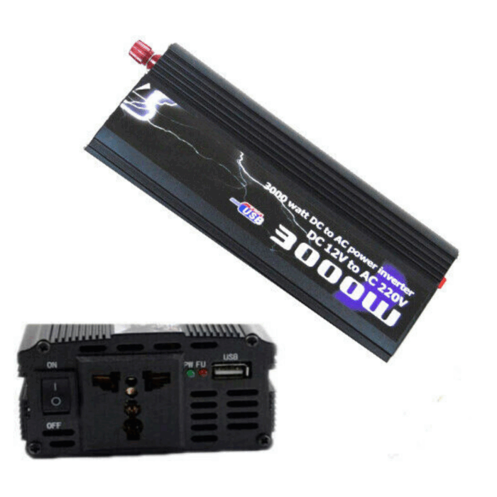 Kit Fotovoltaico Pannello 320W, Inverter 5000W, Regolatore 60A, per Impianti, Ville, Baite