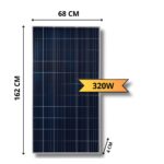 Pannello Fotovoltaico 320W Solare Monocristallino 12V per Baite, Camper e Impianti Off-grid Produci energia pulita e rinnovabile ovunque ti trovi con questo pannello solare monocristallino da 320W, progettato per garantire massima efficienza e durata. Perfetto per installazioni su baite, camper, villette, casette indipendenti o impianti off-grid, è compatibile con sistemi a 12V. Vantaggi principali Tecnologia monocristallina ad alta efficienza Potenza nominale 320W – Ottima resa anche in condizioni di luce non diretta Ideale per camper, baite, sistemi isolati o di backup Struttura robusta con cornice in alluminio e vetro temperato Facile da installare in verticale o orizzontale Ottimizzato per batterie 12V (piombo, AGM, gel o litio) Compatibile con regolatori di carica e inverter da 12V Resistente agli agenti atmosferici e agli sbalzi di temperatura Scheda tecnica Caratteristica Valore Tecnologia Silicio Monocristallino Potenza Massima (Pmax) 320W Tensione alla massima potenza (Vmp) 18V Corrente alla massima potenza (Imp) 12,55A Corrente di cortocircuito (ISC) 11.11A Potenza fusibile consigliata 15A Tensione di sistema 12V Peso 12 kg Dimensioni pannello 162 x 68 x 4 cm circa Contenuto confezione 1 pannello solare da 320W monocristallino Ordina ora su Pezzellashop Affidati alla qualità e all’efficienza del nostro Pannello Solare 320W Monocristallino per rendere la tua casa o il tuo impianto energeticamente indipendente. Perfetto per ogni esigenza off-grid, ordinabile oggi su Pezzellashop con spedizione gratuita e pagamento alla consegna.