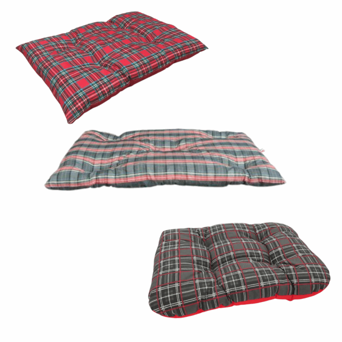 Cuccia Rettangolare Cuscino Morbido 50x35cm Taglia Piccola per Cani e Gatti Materassino Senza Bordi
