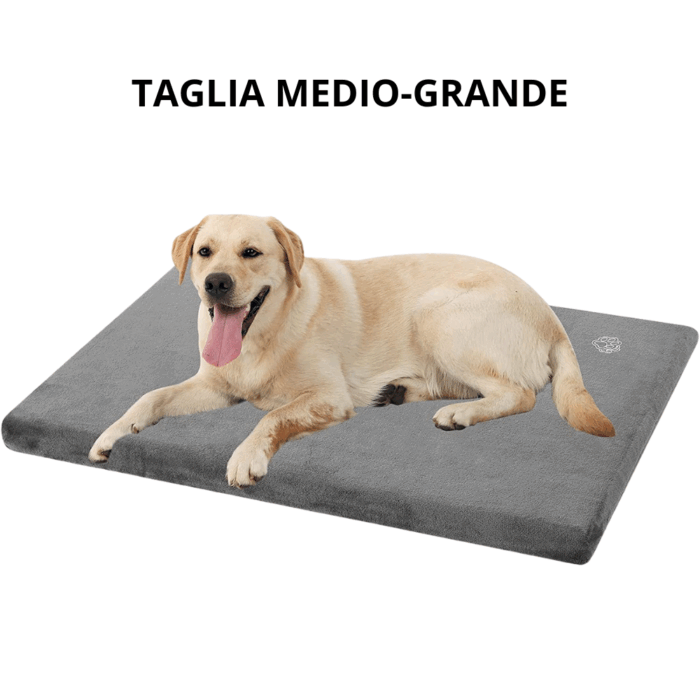 Cuccia Materasso 115x75cm Cani Taglia Grande Rettangolare Lettino Morbido
