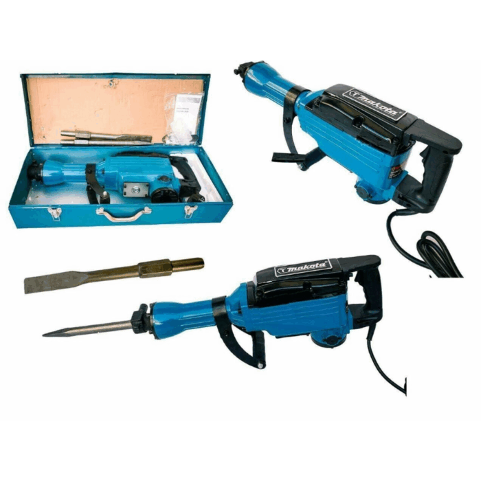Martello Demolitore 2800W Due Punte 16" |Trapano Pneumatico Perforatore Elettrico con Valigia