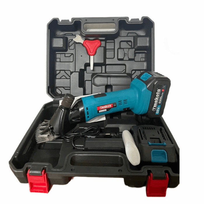 Macchina Tosatrice Tosapecora Professionale 68V | Doppia Batteria 800-1500W per Ovini