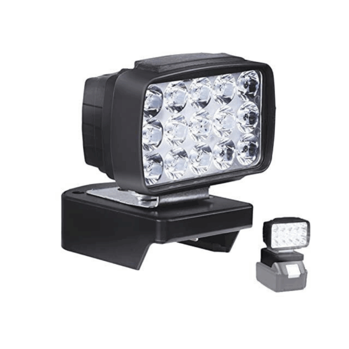 Torcia da Lavoro a Batteria, Luce LED Emergenza, Cordless Portatile, Luce Bianca