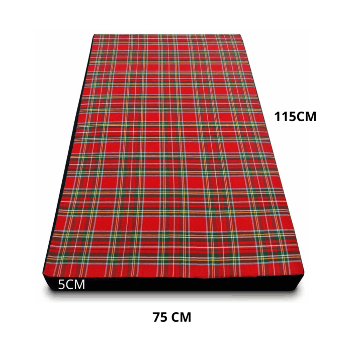 Cuccia Materasso 115x75cm Cani Taglia Grande Rettangolare Lettino Morbido