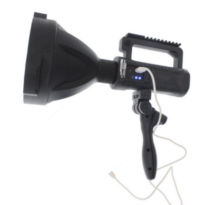 Torcia 150W Luce Bianca Lampada a Raggio Lungo 500m USB con Accessori