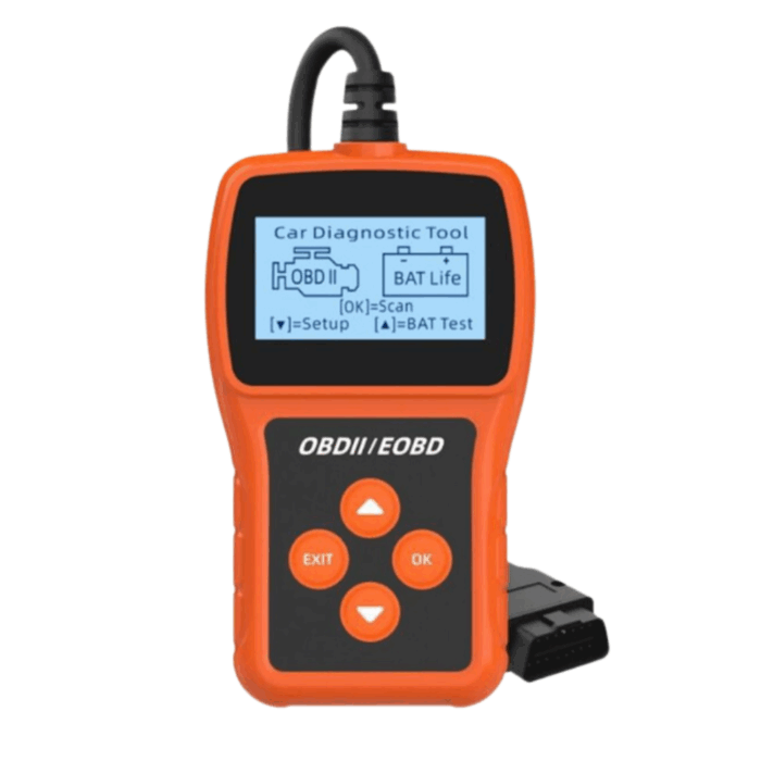 Scanner OBDII/EOBD Diagnostica Centralina Auto, Tester di Scansione, Lettore Codici di Errori Diagnostici, Guasti