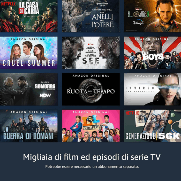 TV Stick Smart Android 8K 8Gb RAM e 128Gb ROM | Telecomando Controllo Vocale, HDMI Streaming Ultra HD