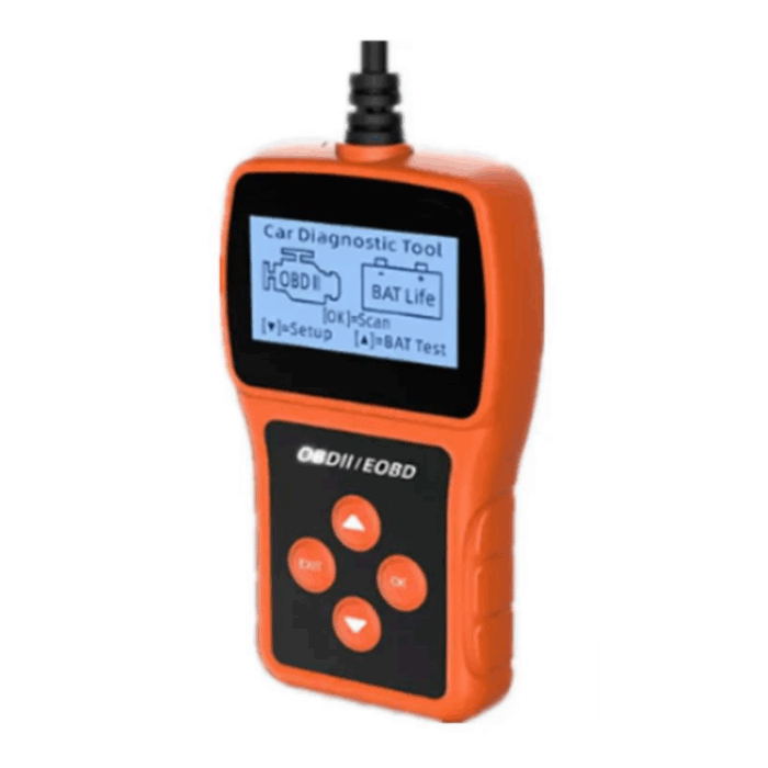 Scanner OBDII/EOBD Diagnostica Centralina Auto, Tester di Scansione, Lettore Codici di Errori Diagnostici, Guasti