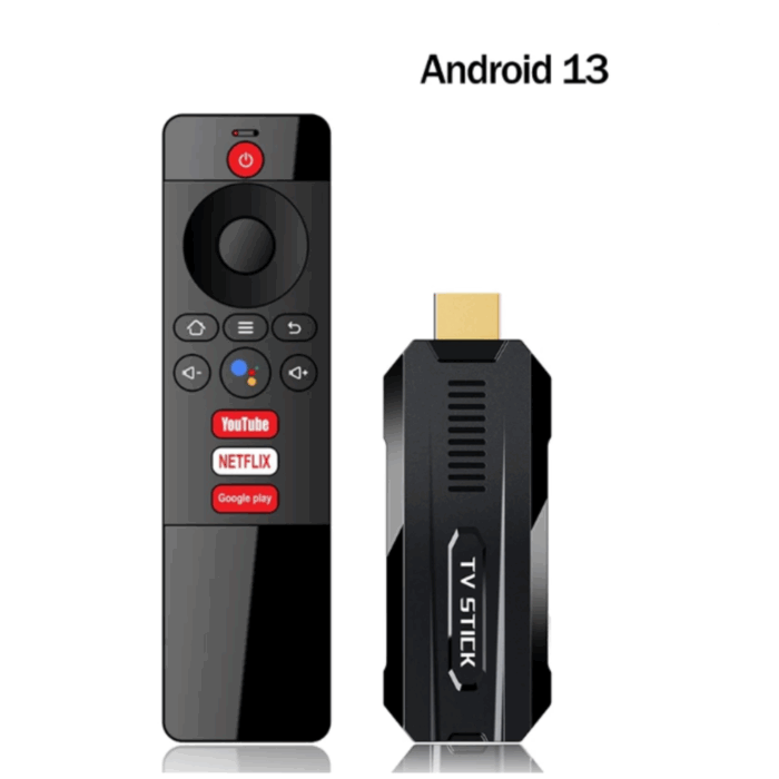 TV Stick Smart Android 8K 8Gb RAM e 128Gb ROM | Telecomando Controllo Vocale, HDMI Streaming Ultra HD