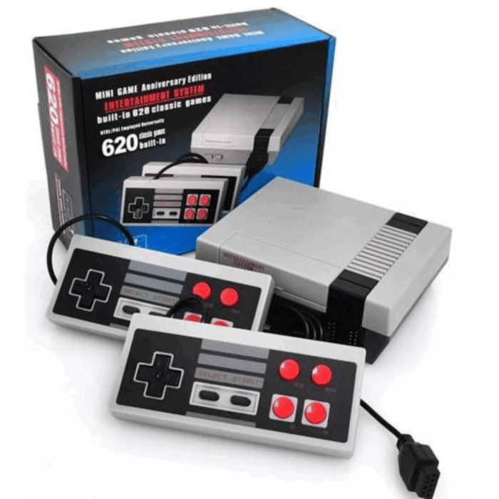 Mini Console 620 Giochi Retrò Classic Game 2 Controller TV Videogiochi