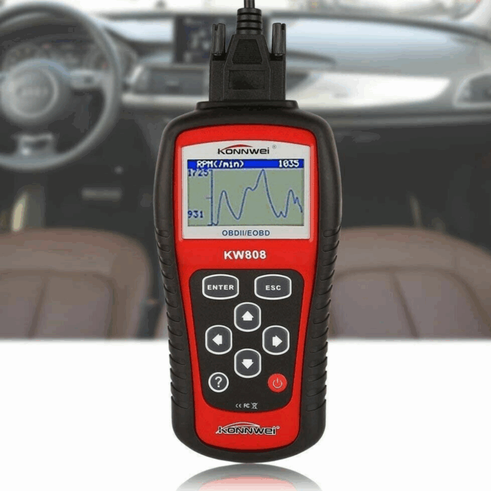 Lettore Codice Diagnostico OBDII/EOBD Scanner Strumento d'Analisi, Diagnosi Guasti Auto