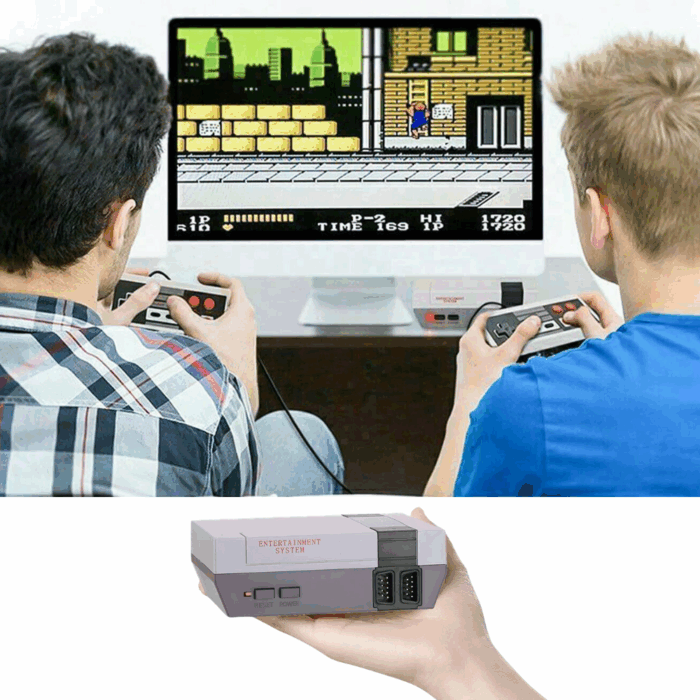 Mini Console 620 Giochi Retrò Classic Game 2 Controller TV Videogiochi