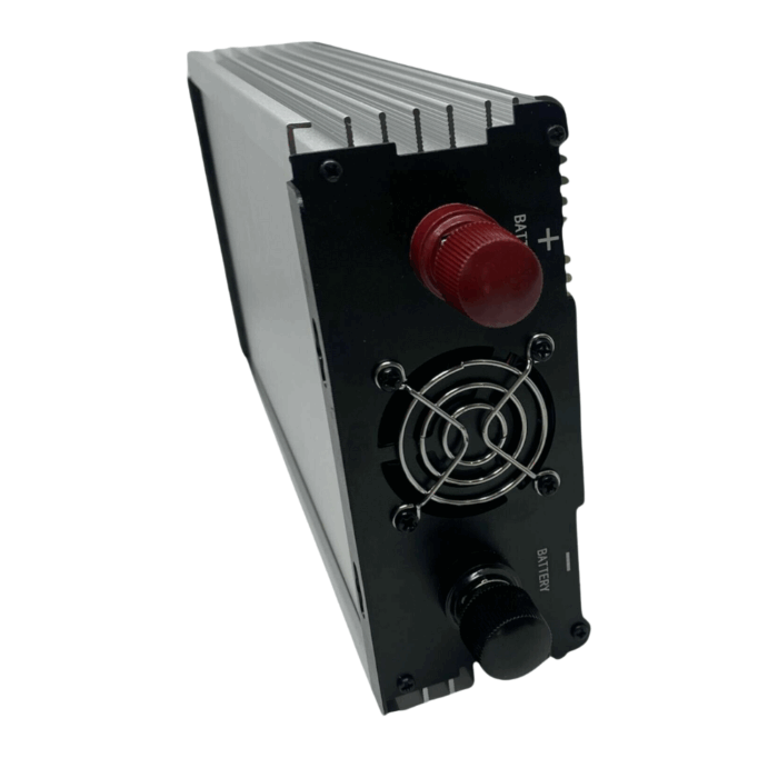 Inverter da 5000W 12V 220V Portatile con Pinze per Impianto Fotovoltaico, Auto, Camper, Barca