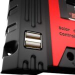 Regolatore di Carica 60A Controller Pannelli Solari 1224V USB Automatico Fotovoltaico