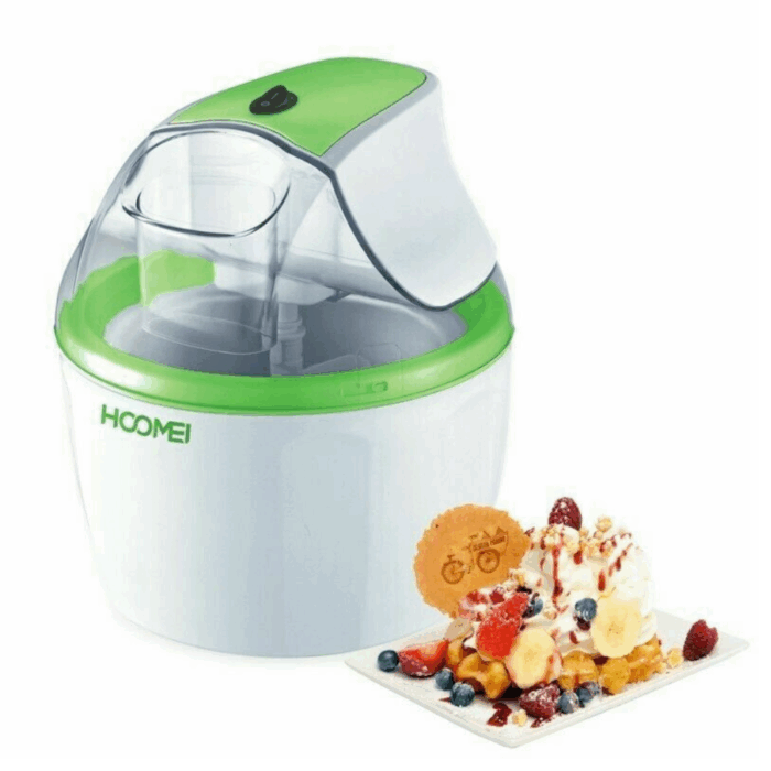 Macchina per Gelato 1,4 Litri Gelatiera 15W per Gelati, Frullati, Dolci
