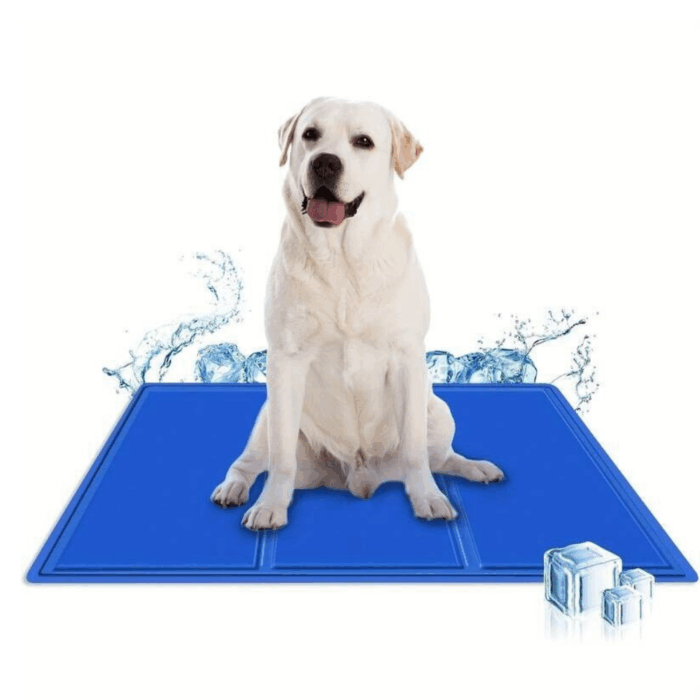 Tappetino Refrigerante 90x50cm Tappeto Rinfrescante per Animali Domestici, Auto, Giardino, Pavimento
