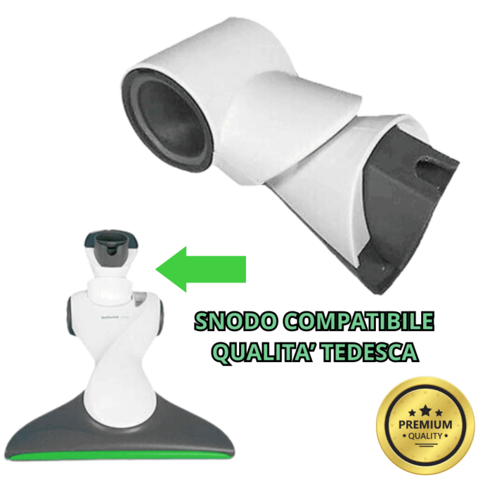 Snodo HD50 Folletto VK150, Ricambio Compatibile per Scopa Elettrica, Adattabile Vorwerk