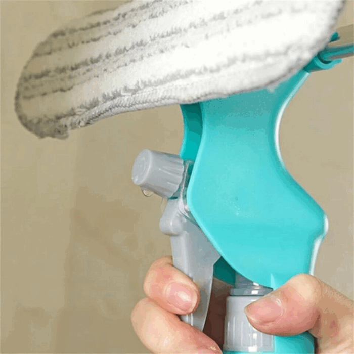 Lavavetri 4 in 1 Bottiglia Spray, Panno in Microfibra, Tergivetro, Spazzola per Finestre, Specchi, Multifunzione