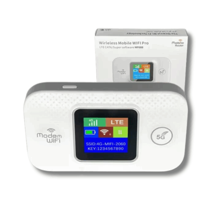 Router 4G/5G Modem Portatile WiFi 150Mbps, Saponetta WiFi 3000mah con Batteria