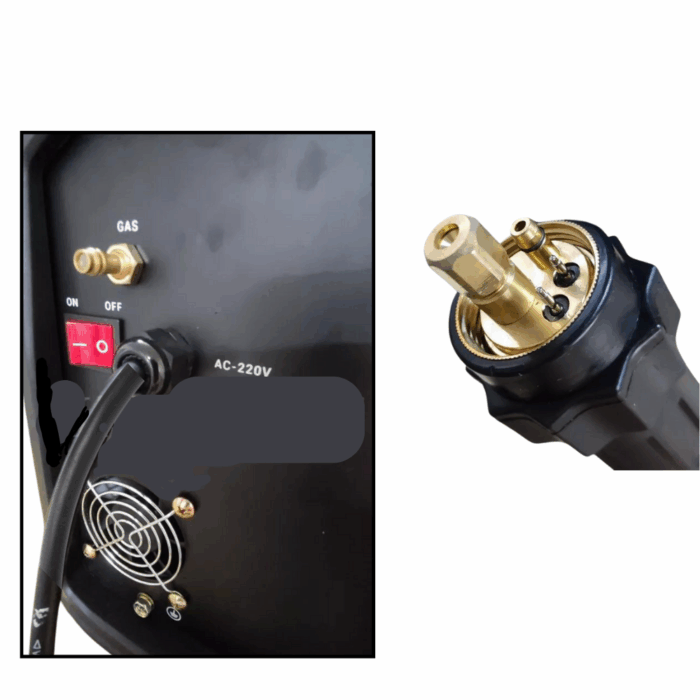 Saldatrice 600A a Filo Continuo Elettrodo MIG MMA TIG Multiprocesso Innesto GAS Inverter