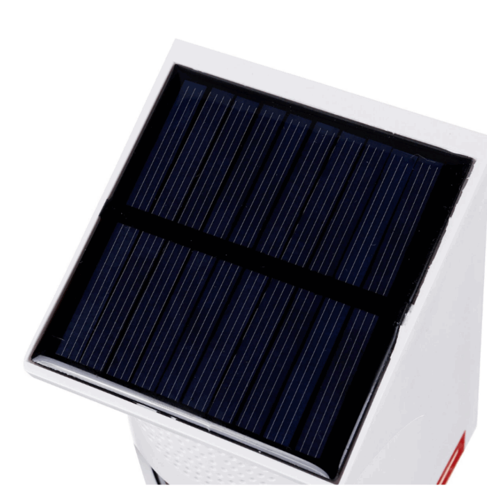 Allarme Intelligente con Pannello Solare Pir per Esterni, Impermeabile Sirena Antifurto