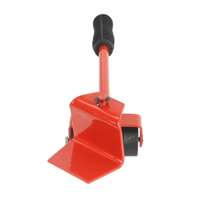 Kit Sollevatore Mobili o Lavatrice con Piastra a Ruote per Sollevamento Pesi fino a 150 Kg