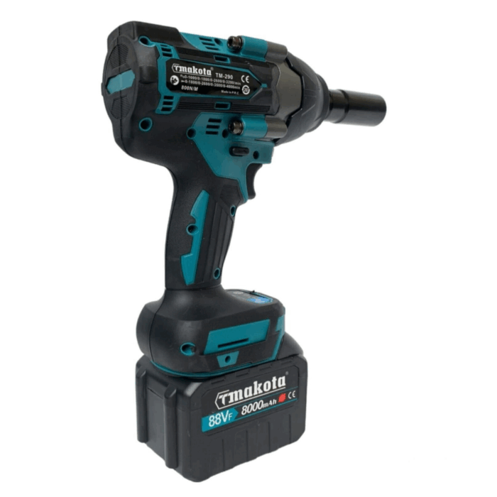Avvitatore ad Impulsi a Batteria 88V Svitabulloni 1/2" 800Nm Motore Brushless