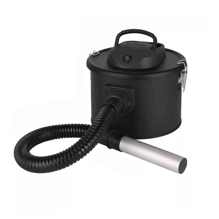 Bidone Aspiracenere 2 in 1 Aspiratore + Soffiatore 600W 10 Litri, Filtro HEPA Lavabile per Pulizia Camini, Stufe a Pellet, BBQ