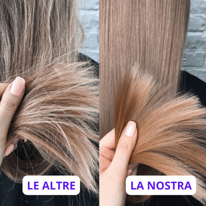 Piastra Lisciante a Vapore Acqueo fino a 230° Tecnologia Ionica Anticrespo Professionale