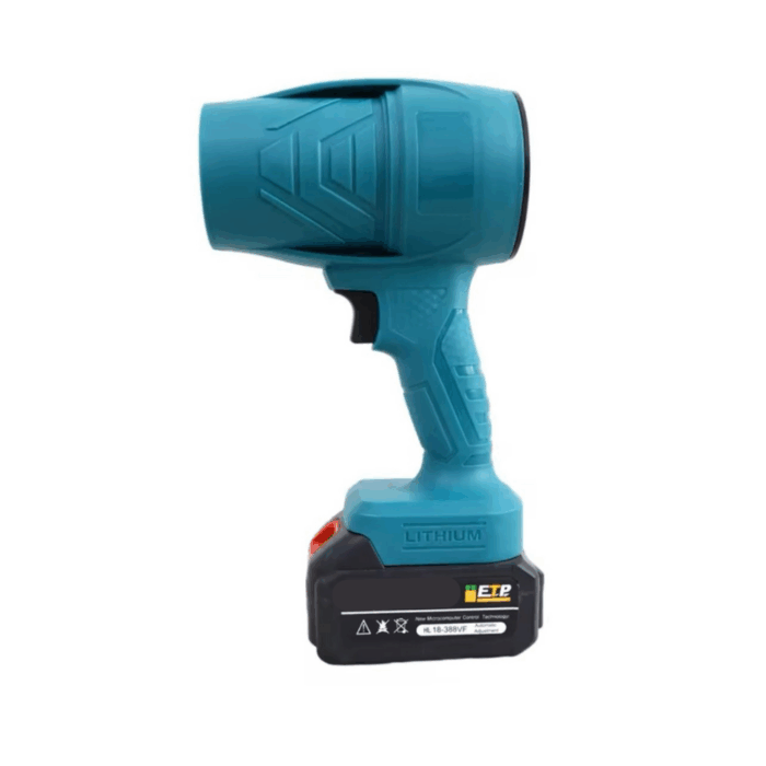 Soffiatore Senza Fili Doppia Batteria 68V Turbo Ventola Portatile con Valigetta Ventilatore a Getto per Foglie, Polvere, Cenere