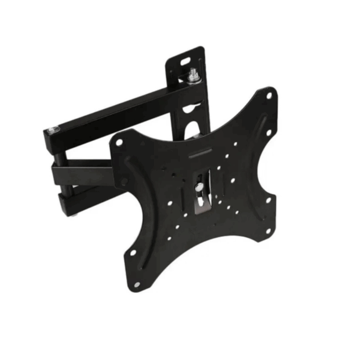 Staffa Porta TV Supporto Monitor, Braccio Estensibile Da 14 a 42 Pollici Regolabile